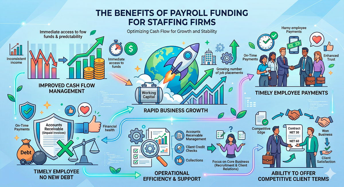 The Benefits of Payroll Funding for Staffing Firms